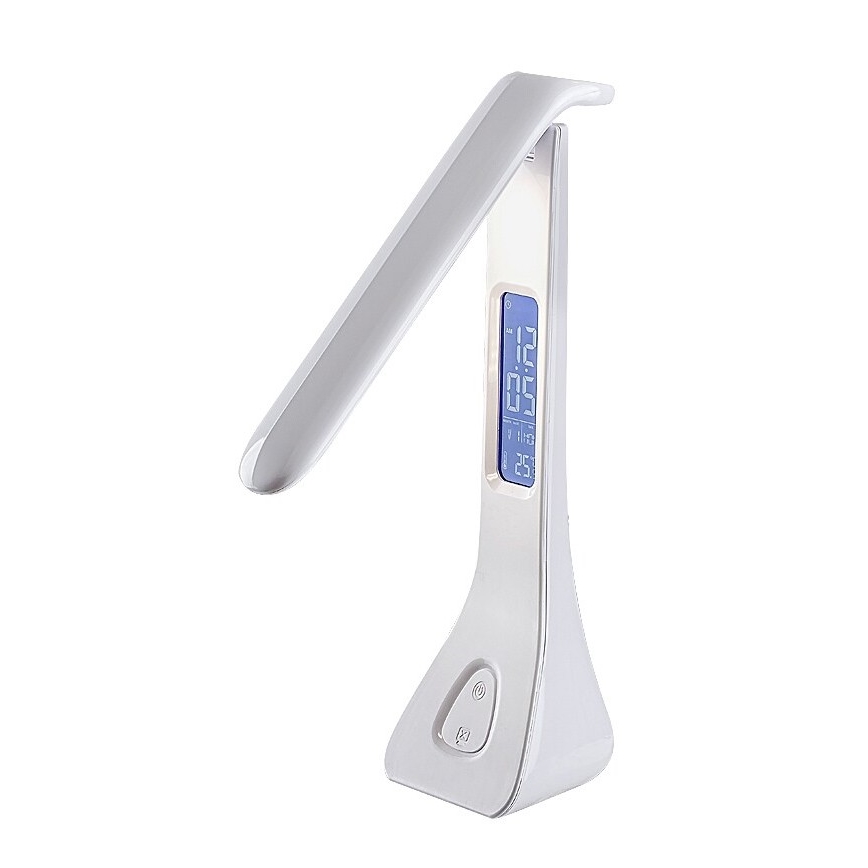 Rabalux - LED bordlampe med display dæmpbar LED/7W/5V 4000K hvid